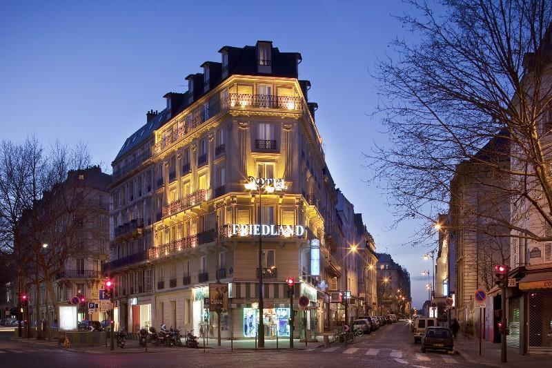 Hotel Le Friedland Париж Экстерьер фото