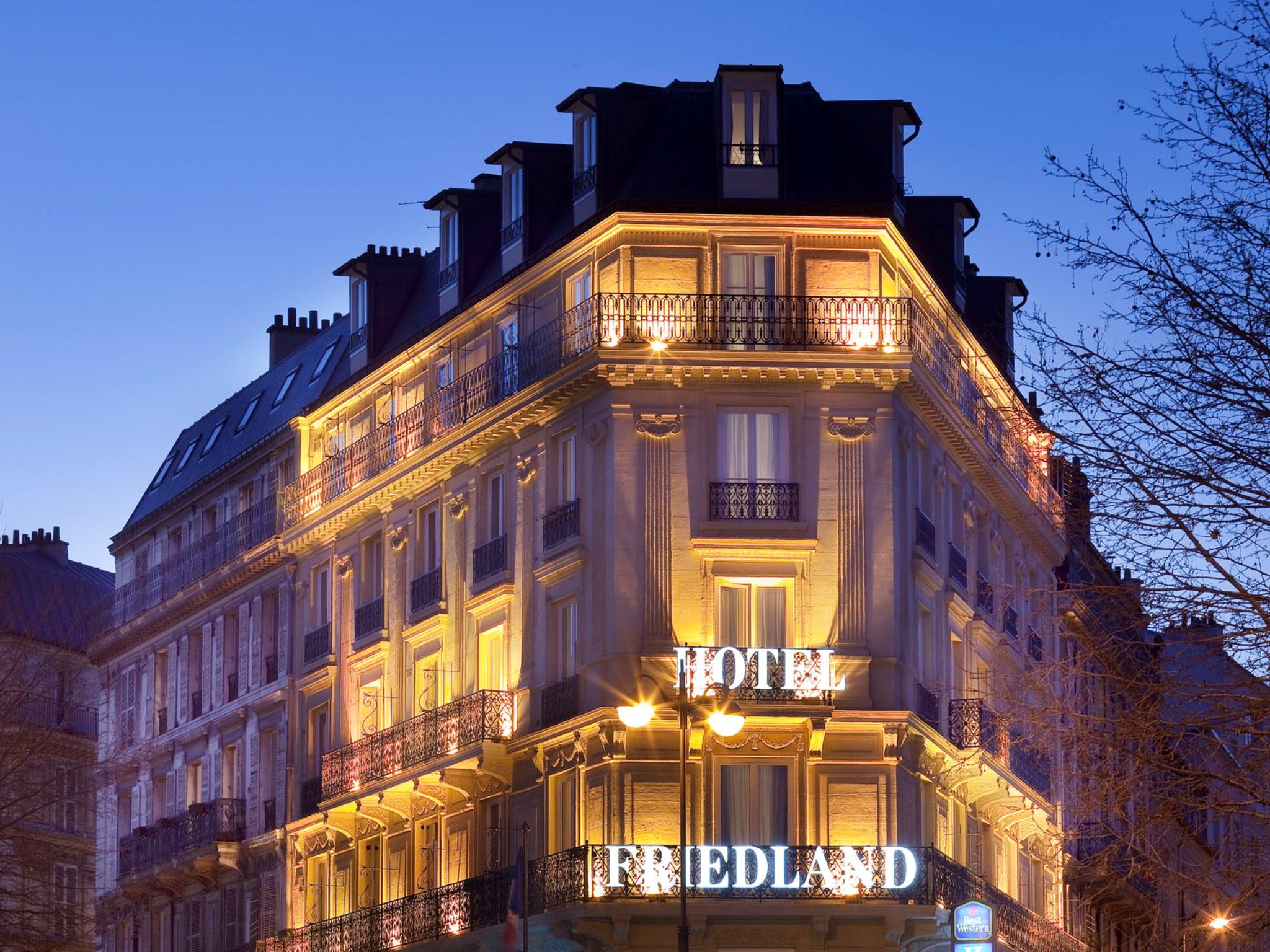 Hotel Le Friedland Париж Экстерьер фото